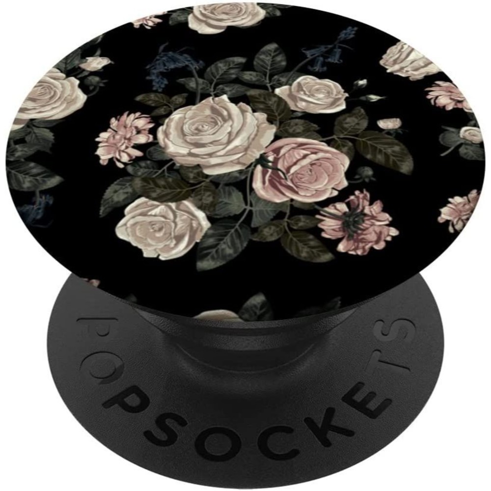 PopSockets Blush Toned Rustic Flowers Seamless Pattern Cute Swappable PopGrip